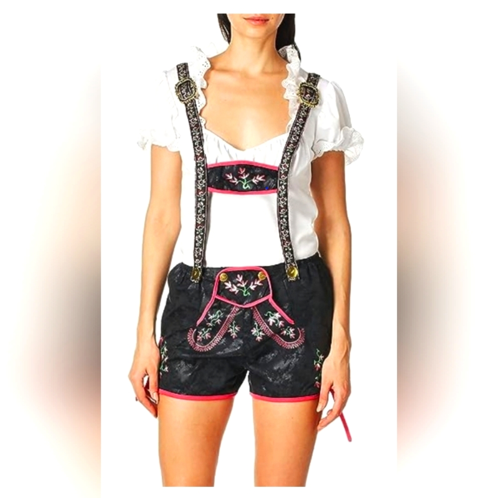 Ladies Oktoberfest Lederhosen  costume